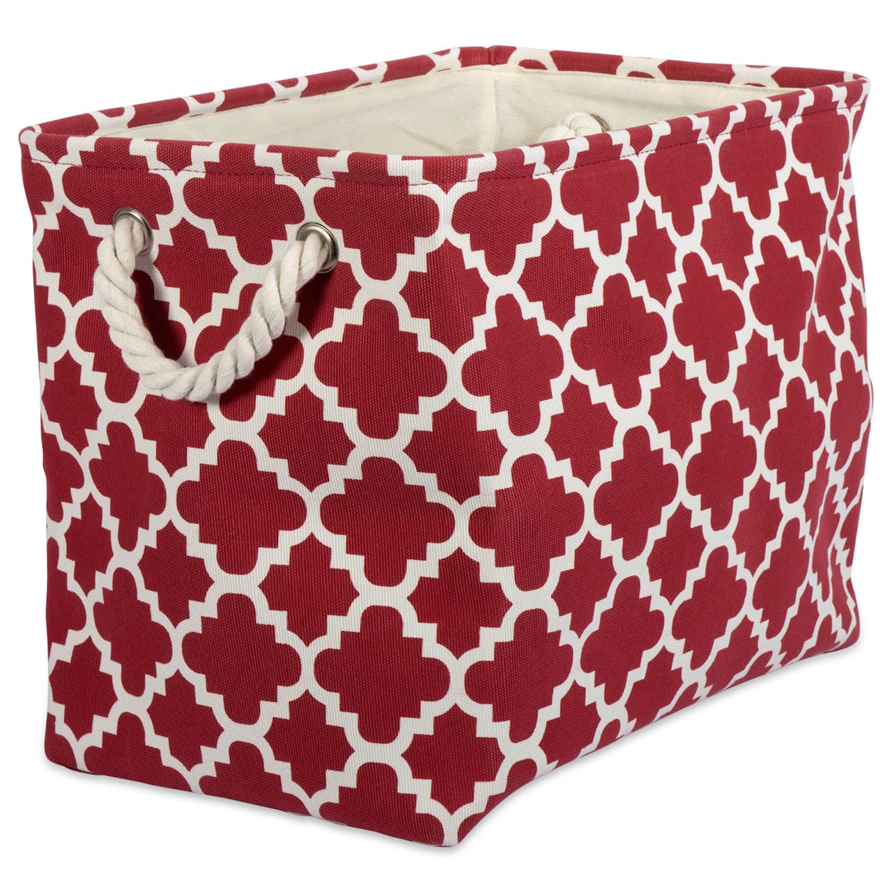 DII® Medium Rectangle Polyester Lattice Bin